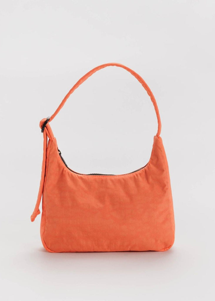 an orange handbag